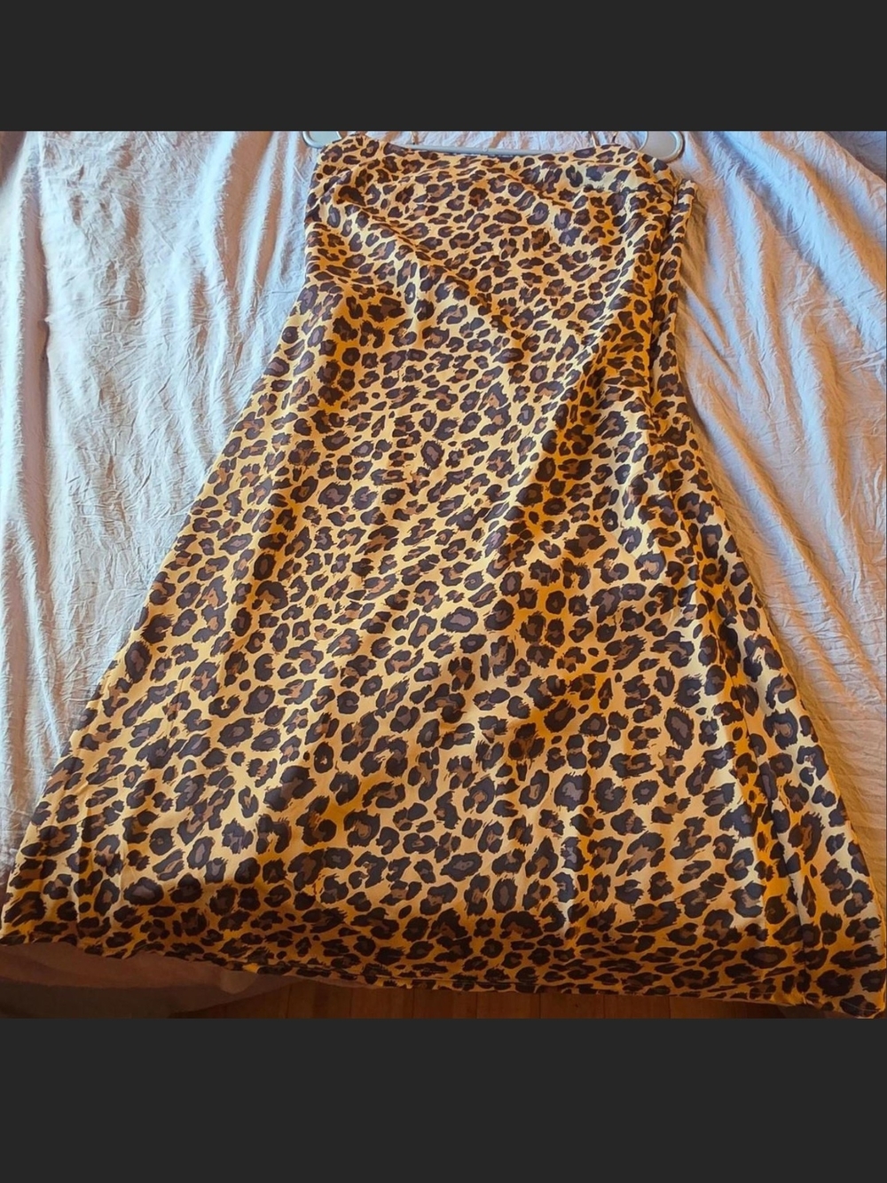 Abercrombie & Fitch Leopard-Print Midi Dress - Brown/Black